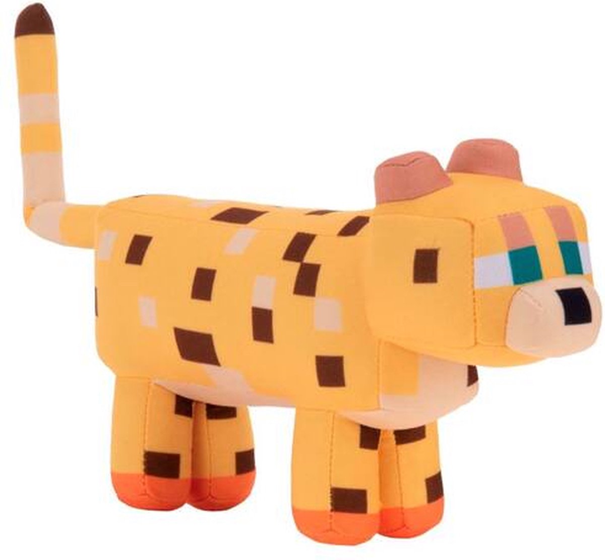 Ocelot – Minecraft Pluche Knuffel 40 cm [Minekraft Plush Toy | Speelgoed knuffeldier knuffelpop voor kinderen jongens meisjes | Steve, Creeper, Alex, Enderman, Pig, Llama, Wolf, Ocelot]